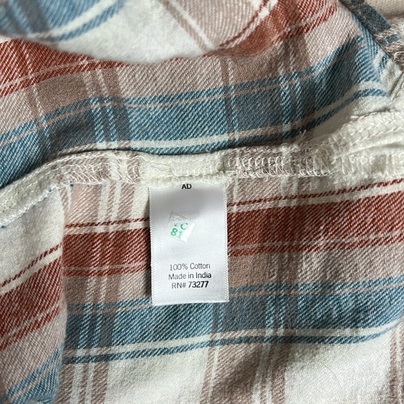 Sonoma Goods for Life Lightweight Flannel Shirt - Women’s XXL - Picture 7 of 7